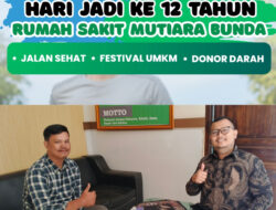 Rumah Sakit Mutiara Bunda Rayakan 12 Tahun Pengabdian Lewat Acara Sehat dan Edukatif