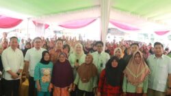 Beras Gratis dari Presiden, Warga Kertapati Antusias