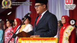 Ketua DPRD Provinsi Lampung Bacakan Teks Proklamasi dalam Upacara HUT ke-80 Kemerdekaan Republik Indonesia