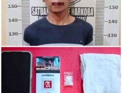Satresnarkoba Polres Tulang Bawang Barat amankan Seorang pria di kontrakan,Terkait Penyalahgunaan Narkotika