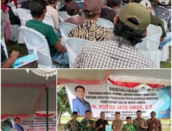 Sapa Warga Indraloka 2, Hi. Putra Jaya Umar, S.T. Sosialisasikan Perda Pencegahan Narkotika di Way Kenanga