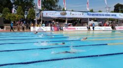 1.300 Peserta Ramaikan Kejuaraan Renang Piala Gubernur Lampung 2026 di Pahoman