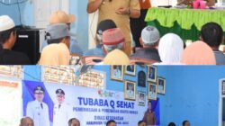 Wabup Nadirsyah Tinjau Tubaba Q Sehat di Pagar Dewa, Layanan Kesehatan Kini Jemput Bola