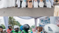 TP PKK dan DWP Lampung Hadir di Tengah Masyarakat, Bagikan 300 Takjil Ramadan