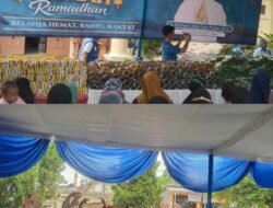 Wujud Kepedulian PAN, 500 Paket Sembako Murah Dibagikan ke Warga Banjar Margo