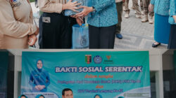 Bakti Sosial Ramadan, TP PKK Provinsi Lampung Salurkan Ratusan Paket Sembako